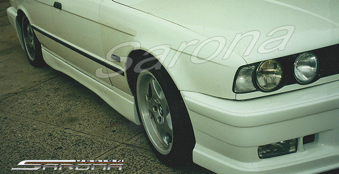 Custom BMW 5 Series  Sedan Side Skirts (1989 - 1995) - $390.00 (Part #BM-012-SS)